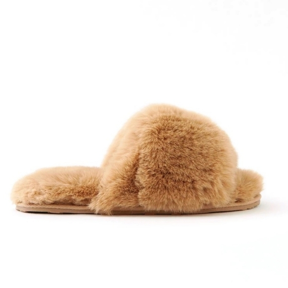 Aerie Fur Slides - Picture 2 of 6